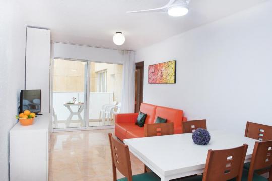 1 Calafell beach apartments to rent ideal for beach family holidays near Barcelona and Port Aventura World, Costa Dorada, Spain.