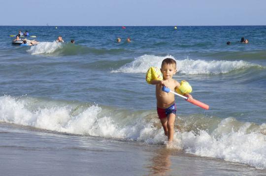 Allotjament a la platja de Calafell ideal per a unes vacances a la platja d'estiu a prop de Port Aventura World i Barcelona.